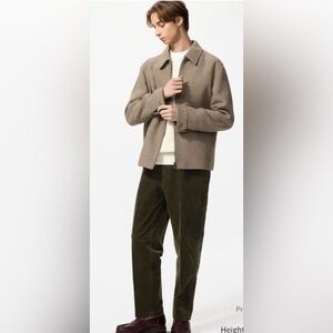 Uniqlo Dark Green Corduroy Men's Pants